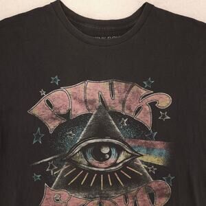 Pink Floyd Band Graphic Crew Neck T Shirt Adult Mens Size Large L Black